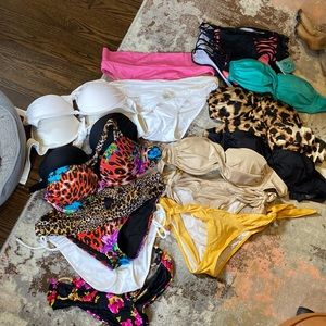 Huge Victoria secret bikini bundle medium 36b